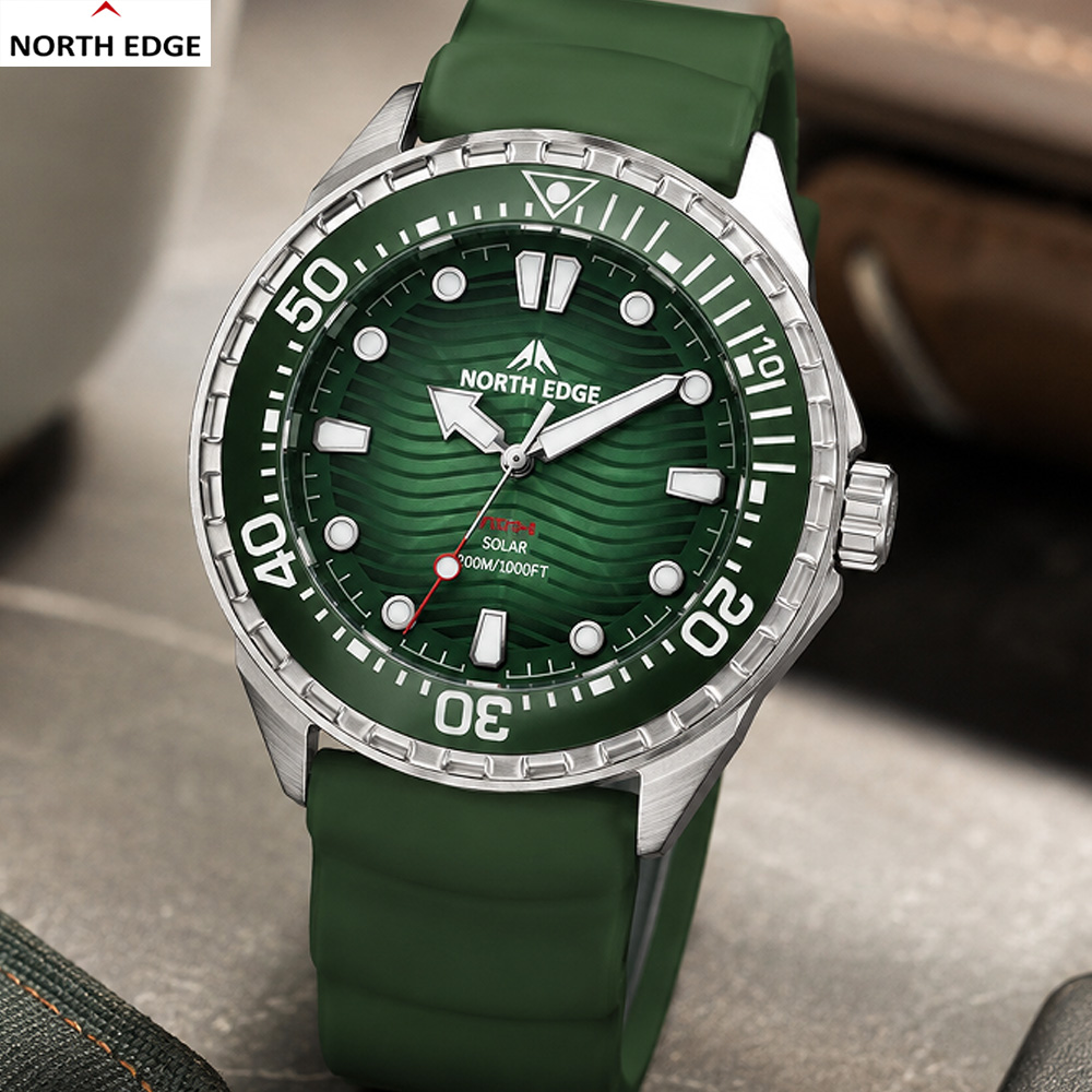 Altimeter Compass Watch - NORTH EDGE TRITON 야외 군용 디지털