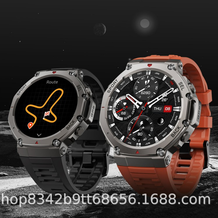 Altimeter Compass Watch - DM58 스마트워치, AMOLED 디스플레이, 블루투스 통화,