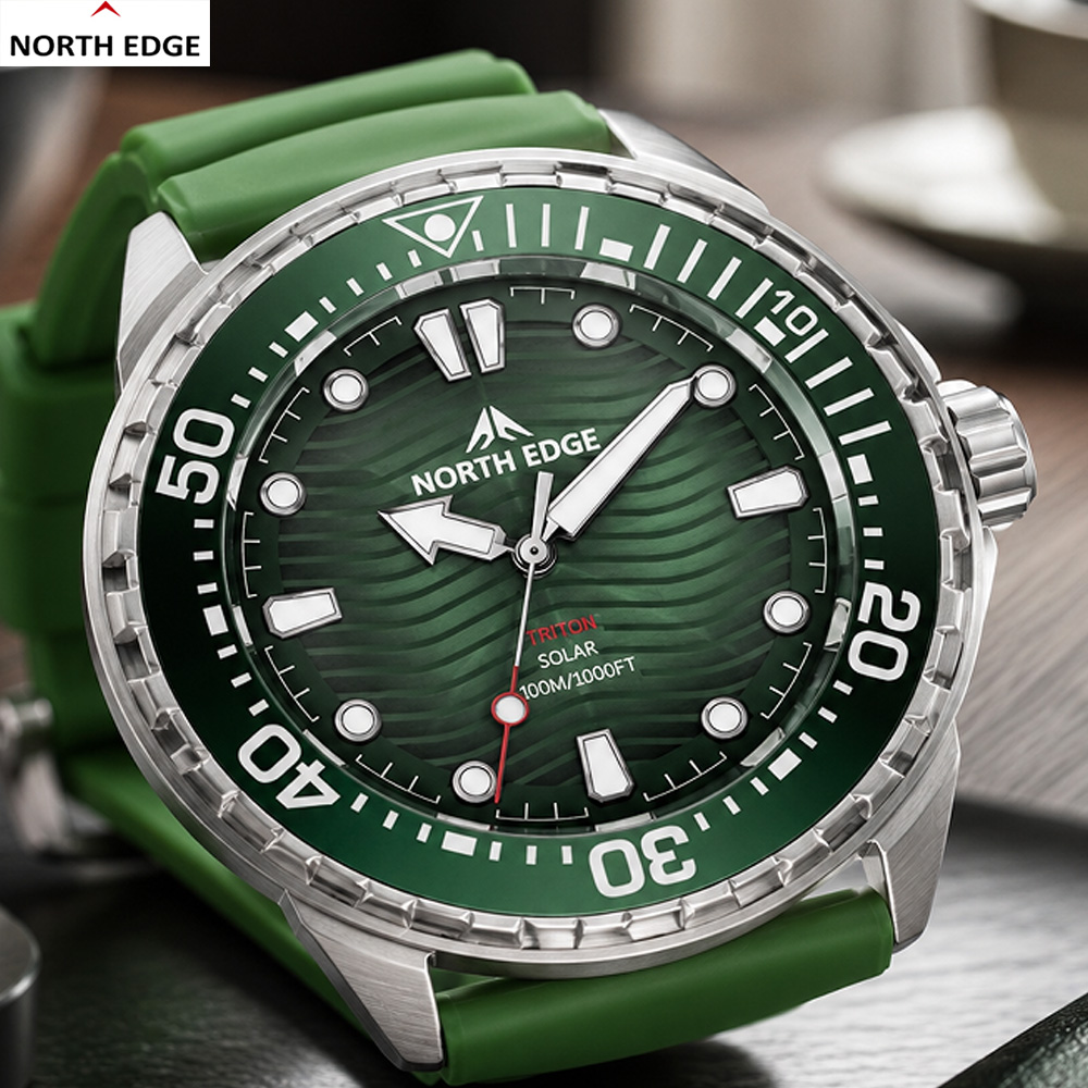 Altimeter Compass Watch - NORTH EDGE TRITON 남성용 군용 스포츠