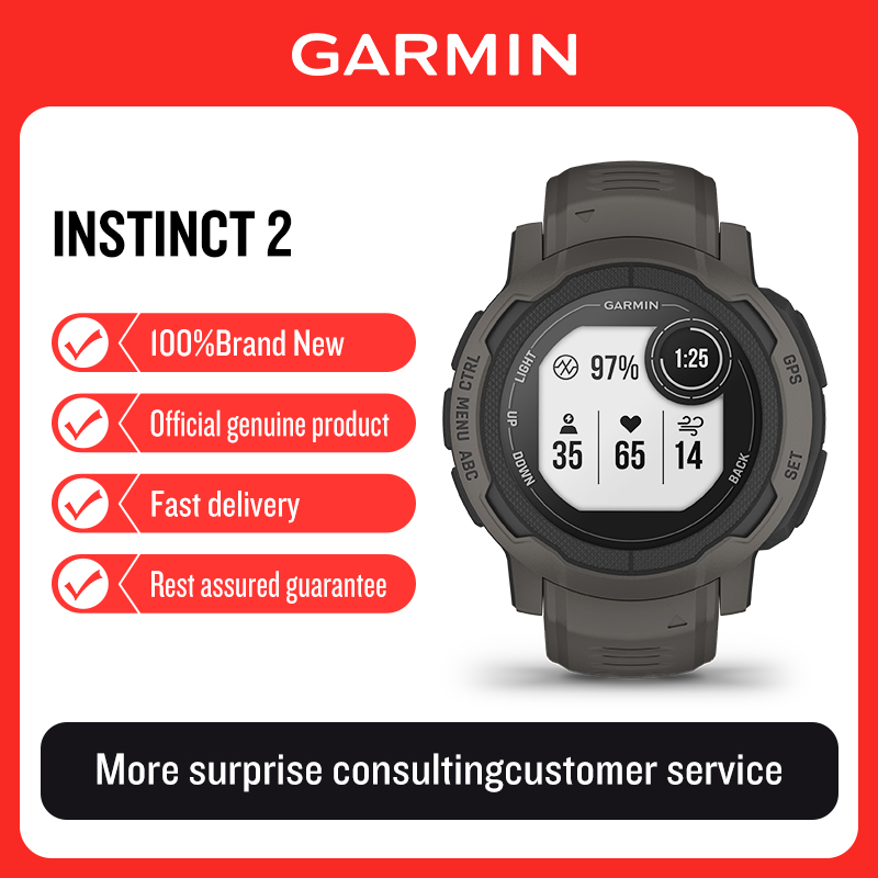 Timex Watches Smartwatch - 가민 인스팅트 2, 심박수 및 혈중
