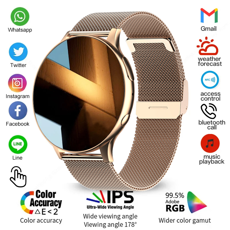 Watches Ladies Smartwatch - 2026 여성 블루투스 통화 SmartWatch 심박수