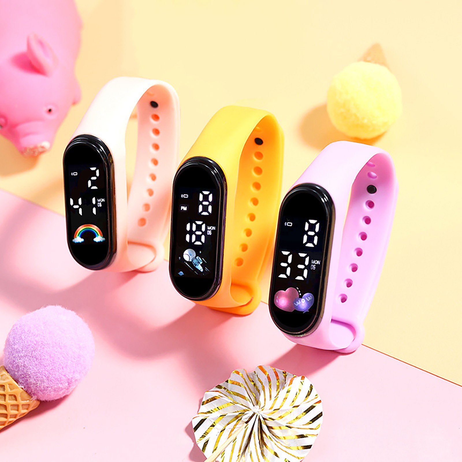 Smartwatch Digital Watches For Kid Girl - 어린이 시계 생일 선물 남아 여아