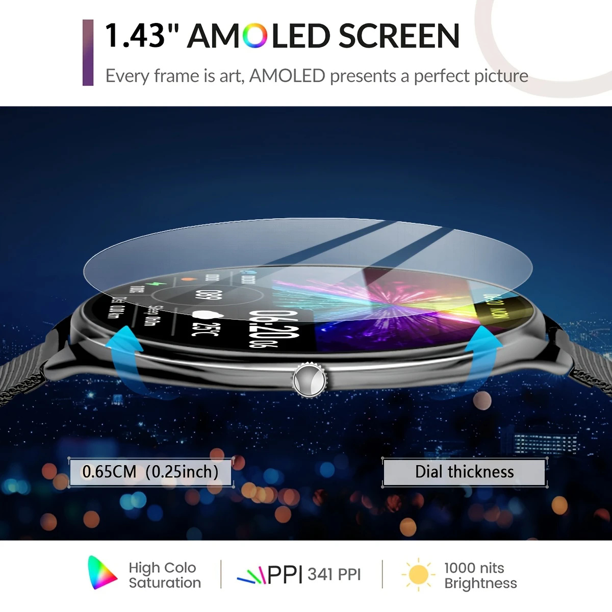 2026 새로운 초박형 스마트 워치 남성용 1.43인치 - Watches Ladies Smartwatch 리뷰 및 가격