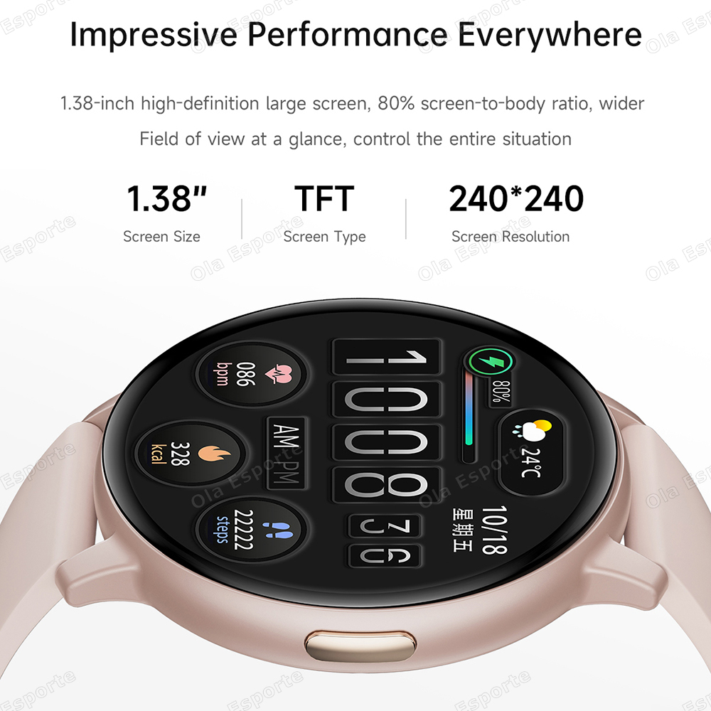 남성 여성을위한 새로운 스포츠 스마트 시계 1.38 인 - Smartwatch Watches Price 리뷰 및 가격