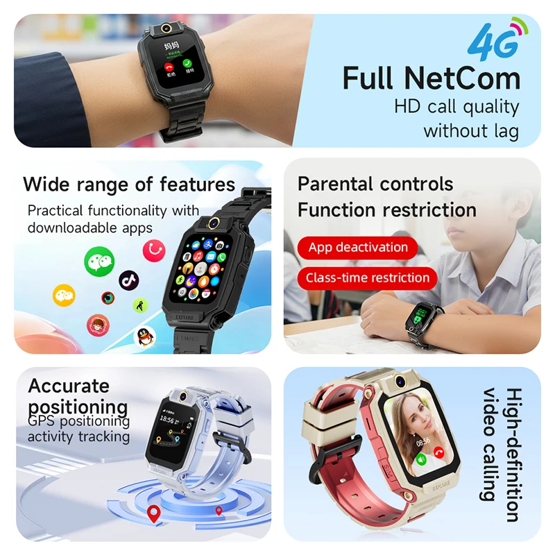 4G 키즈 스마트폰 시계 GPS WIFI 위치 추적기  - Smartwatch Watches For Kids With Gps 리뷰 및 가격