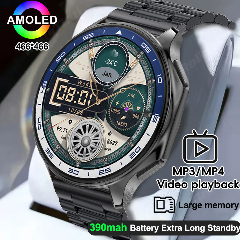 1.43 AMOLED 스마트 시계 3D 서라운드 비전  - Timex Watches Smartwatch 리뷰 및 가격