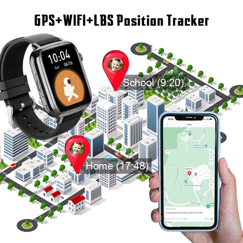 Wonlex KT34 어린이용 스마트 시계 4G WiF - Smartwatch Watches For Kids With Gps 리뷰 및 가격