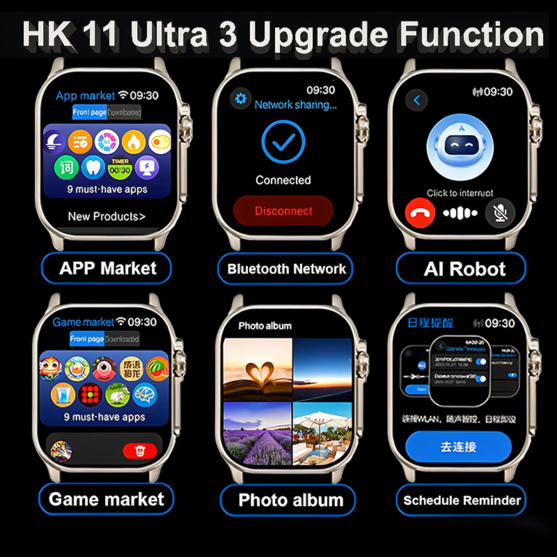 신제품 시계 남성용 HK11 ULTRA3 스마트워치 남 - Smartwatch Watches For Women With Gps 리뷰 및 가격