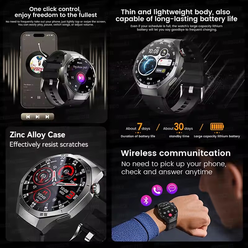오리지널 GS5 Pro GPS 스포츠 IP68 방수 스 - Smartwatch Watches For Women With Gps 리뷰 및 가격