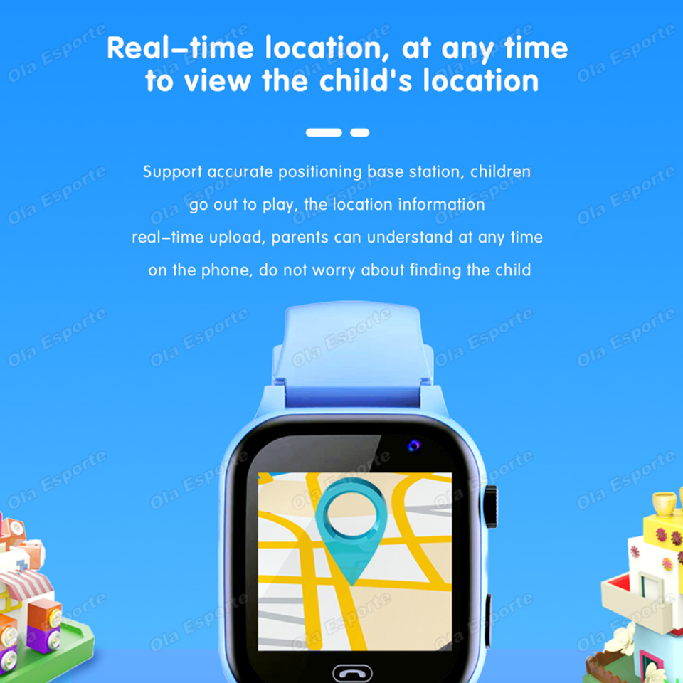 2027 키즈 5G 스마트워치 GPS SOS 비디오 통 - Smartwatch Watches Price 리뷰 및 가격