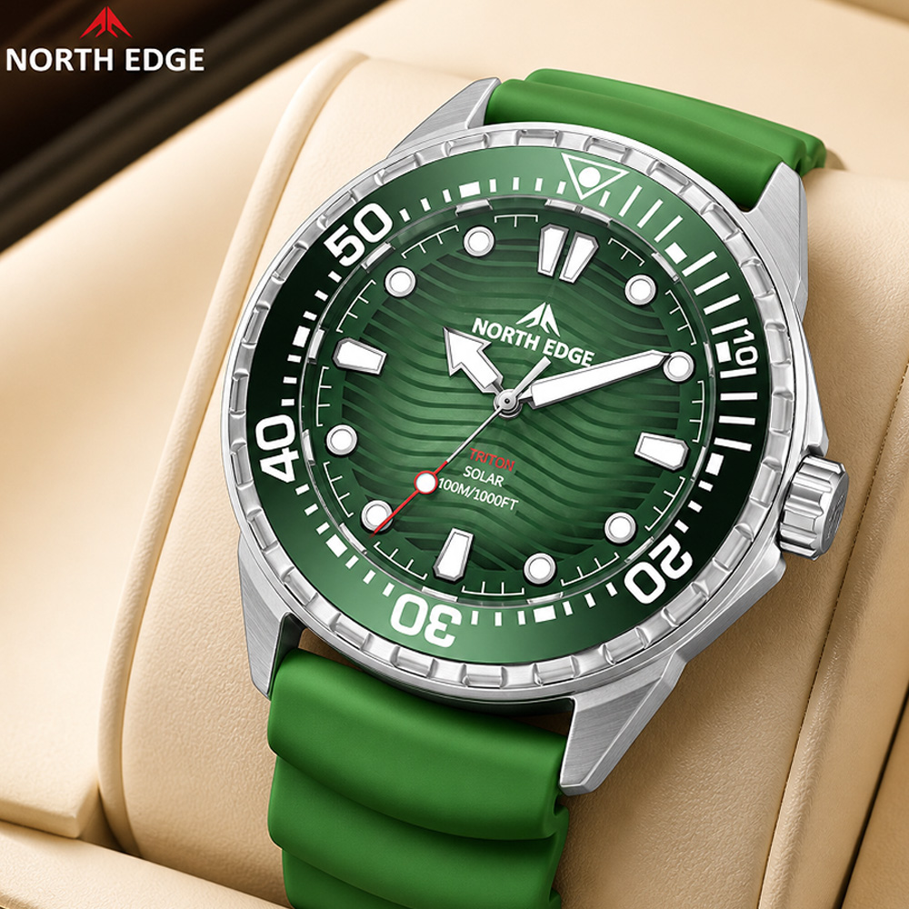 NORTH EDGE TRITON 솔라 다이브 시계 남성 - Altimeter Compass Watch 리뷰 및 가격